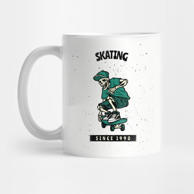 Skating Since 1990 by DM_Creation